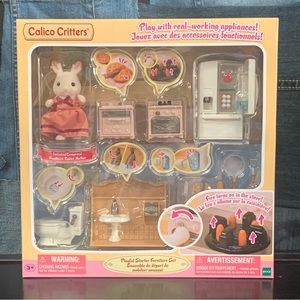 NIB Calico Critters Starter Furniture Set
